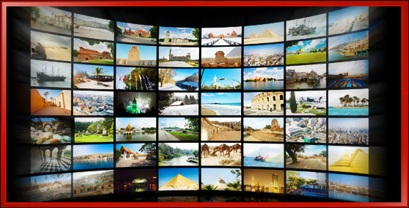 Promotional Video Screen Wall