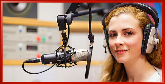 Voice Over or No Voice Over, Smiling Woman