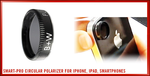 Smart-Pro Circular Polarizer for iPhone, iPad, Smartphones