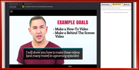 How to Make Video, Examples