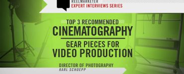 Top 3 Recommended Cinematography Gear for Video Production
