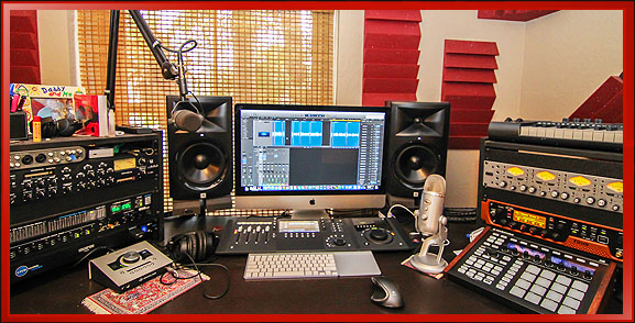 Professional Voice Over Recording Studio Setup