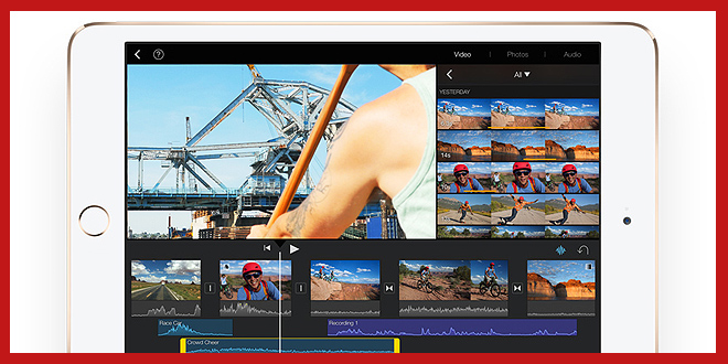 iPad Mini iMovie iOS