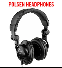 Polson Closed-Back Studio Monitor Headphones – Reel Designer