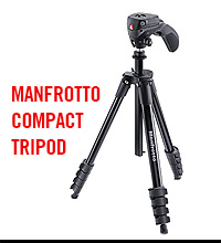 Manfrotto Compact Action Aluminum Tripod