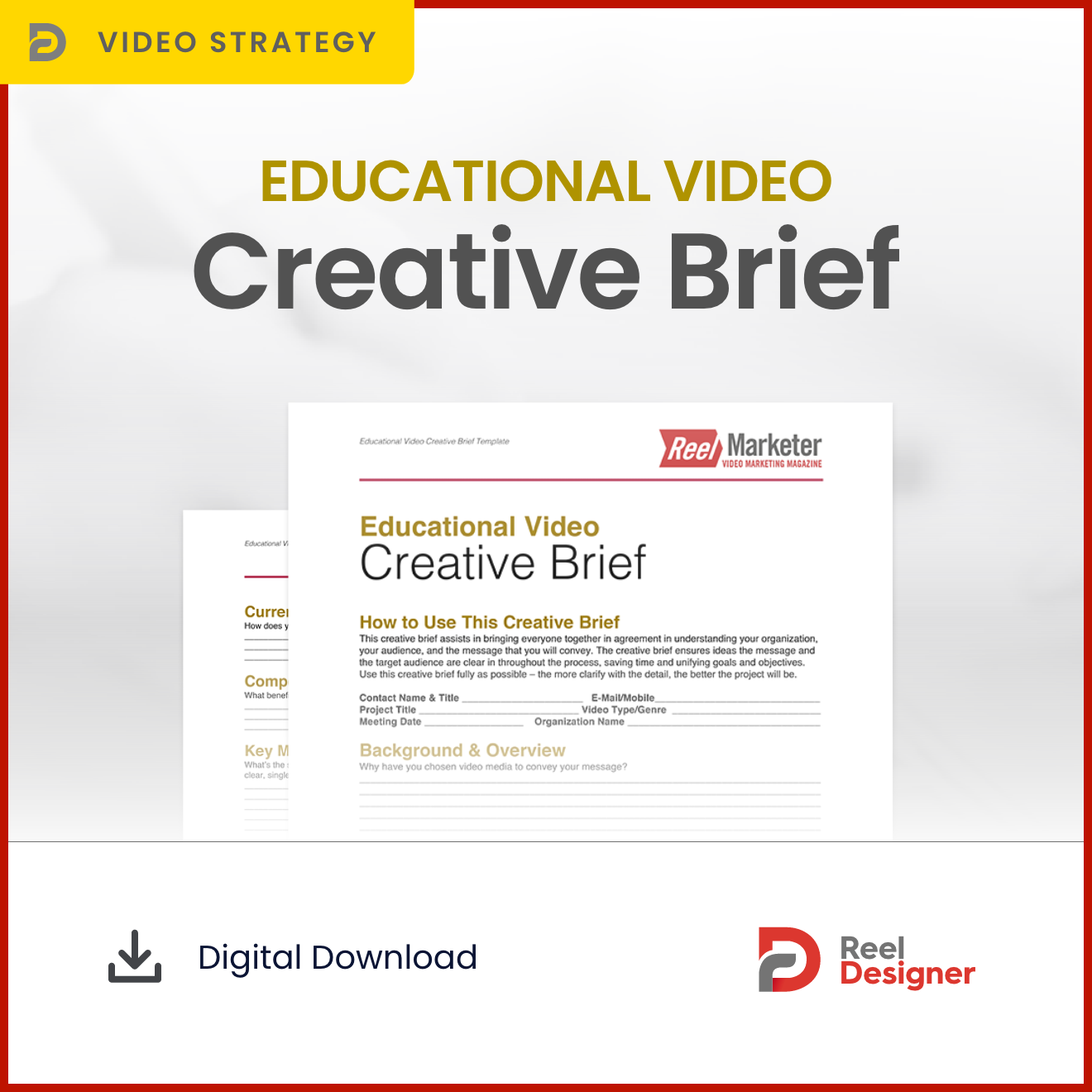 Video Production Creative Brief, Templates and Examples